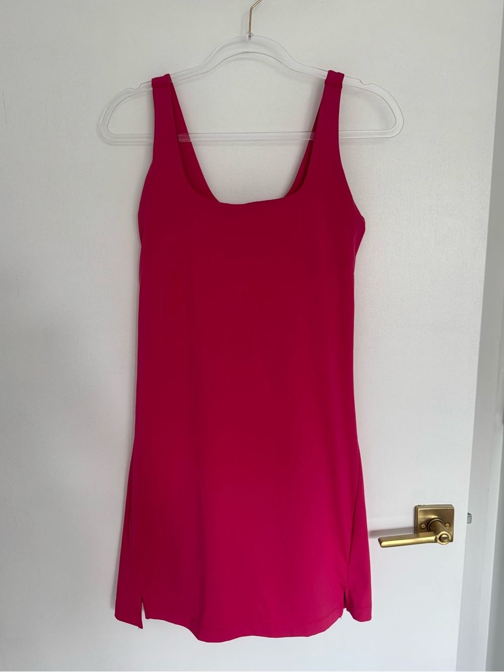 Old Navy Hot Pink Scoop-Neck Athletic Dress - Women